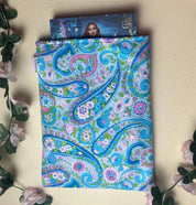 Paisley Daisy Handmade Colourful Book Sleeve Slip Cover Barb Wire Designs