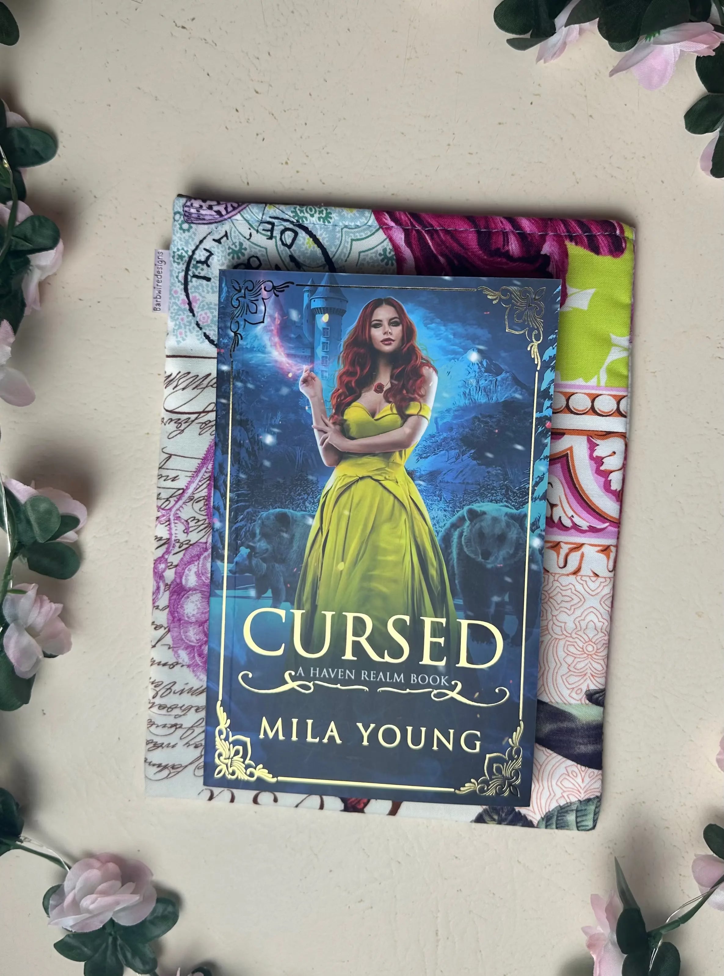 Aliza Handmade Colourful Book Sleeve Slip Cover Barb Wire Designs