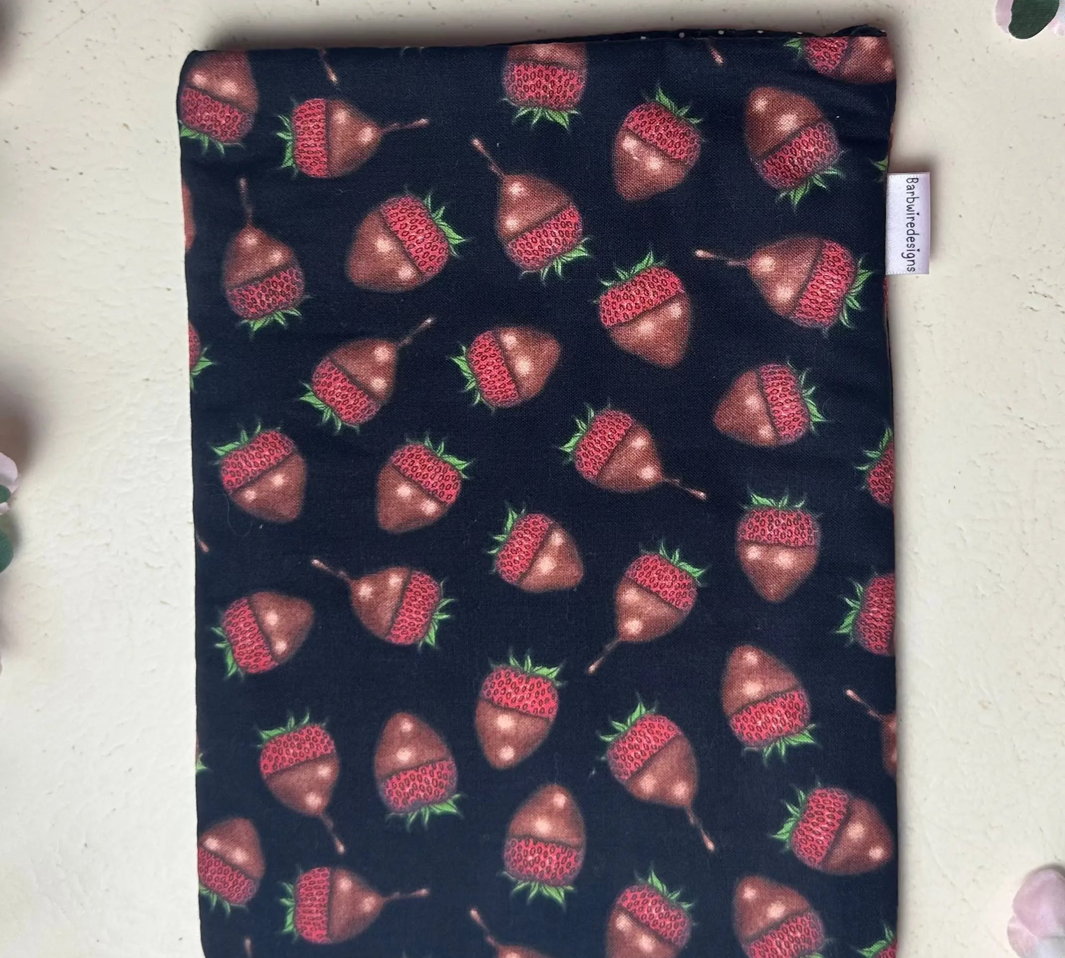 Gracie Handmade Colourful Book Sleeve Slip Cover Barb Wire Designs