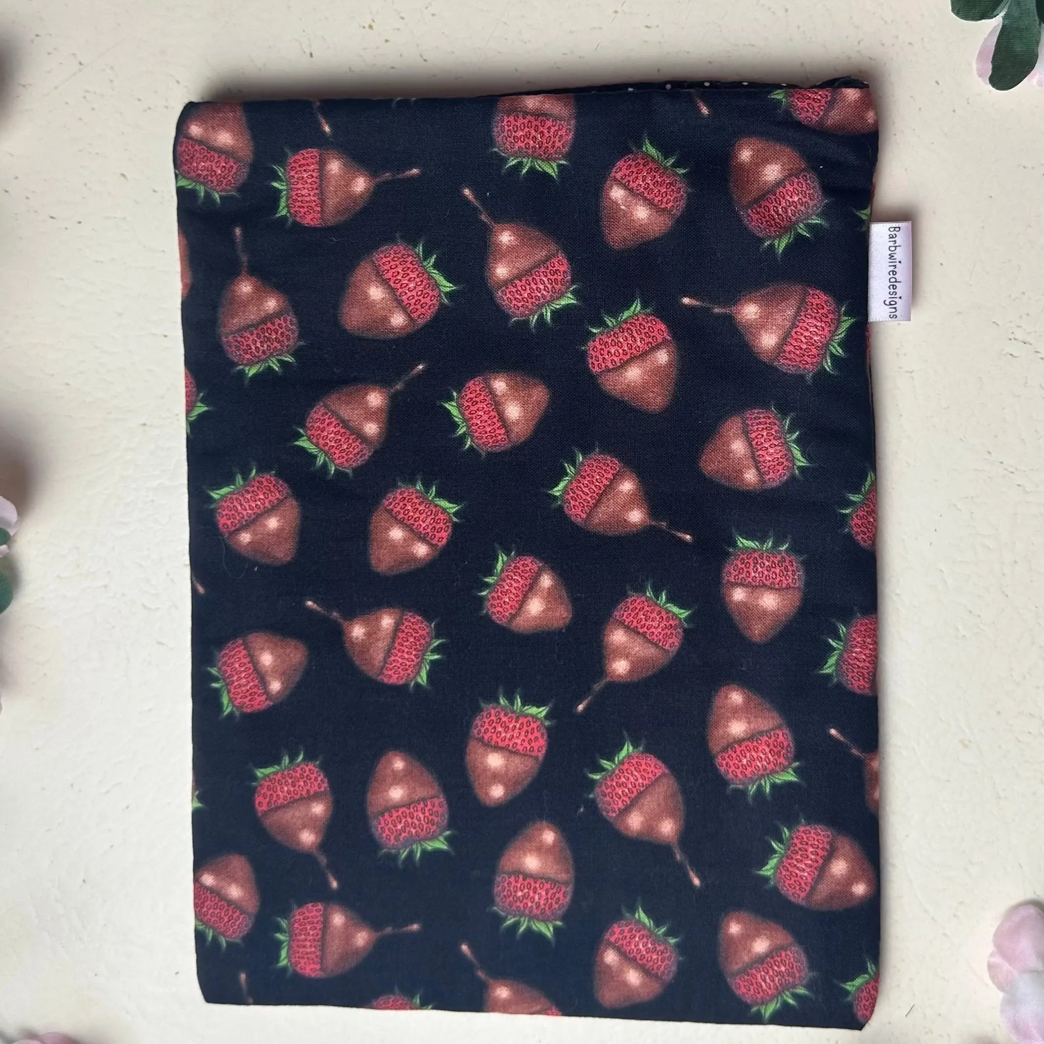 Gracie Handmade Colourful Book Sleeve Slip Cover Barb Wire Designs