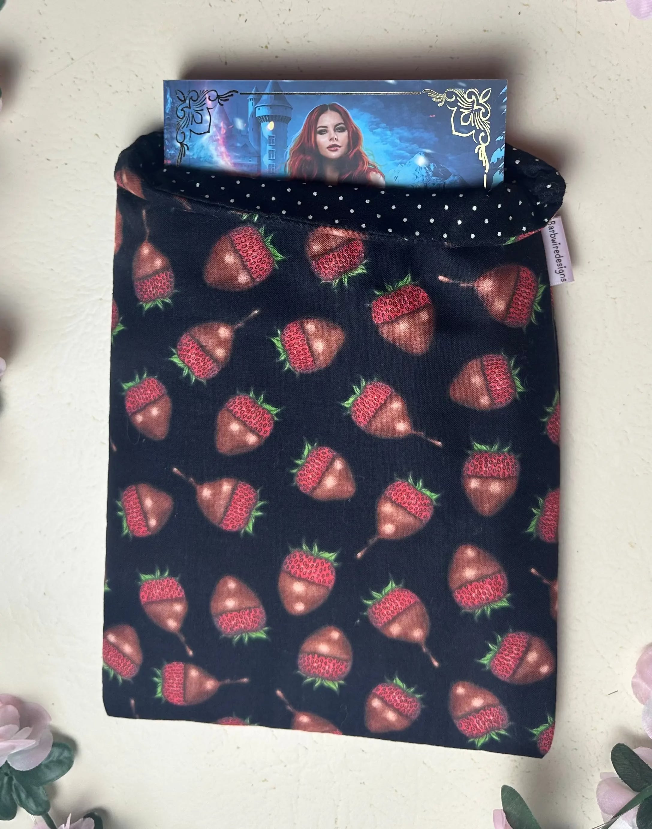 Gracie Handmade Colourful Book Sleeve Slip Cover Barb Wire Designs