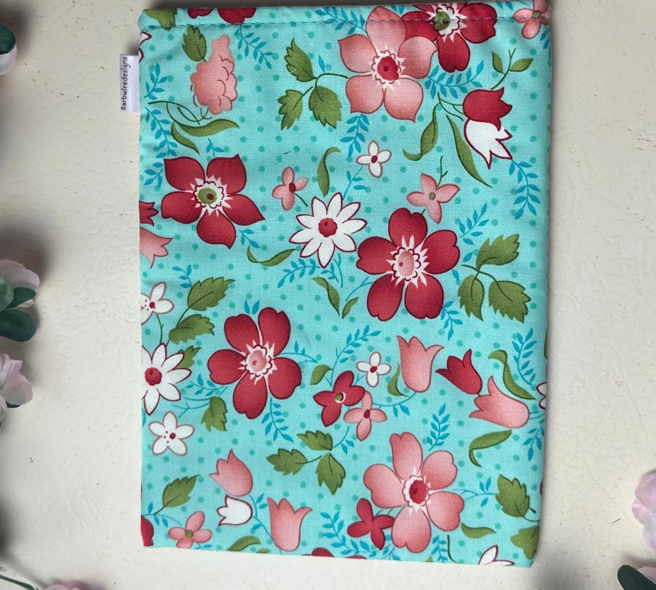 Rebecca Handmade Colourful Book Sleeve Slip Cover Barb Wire Designs