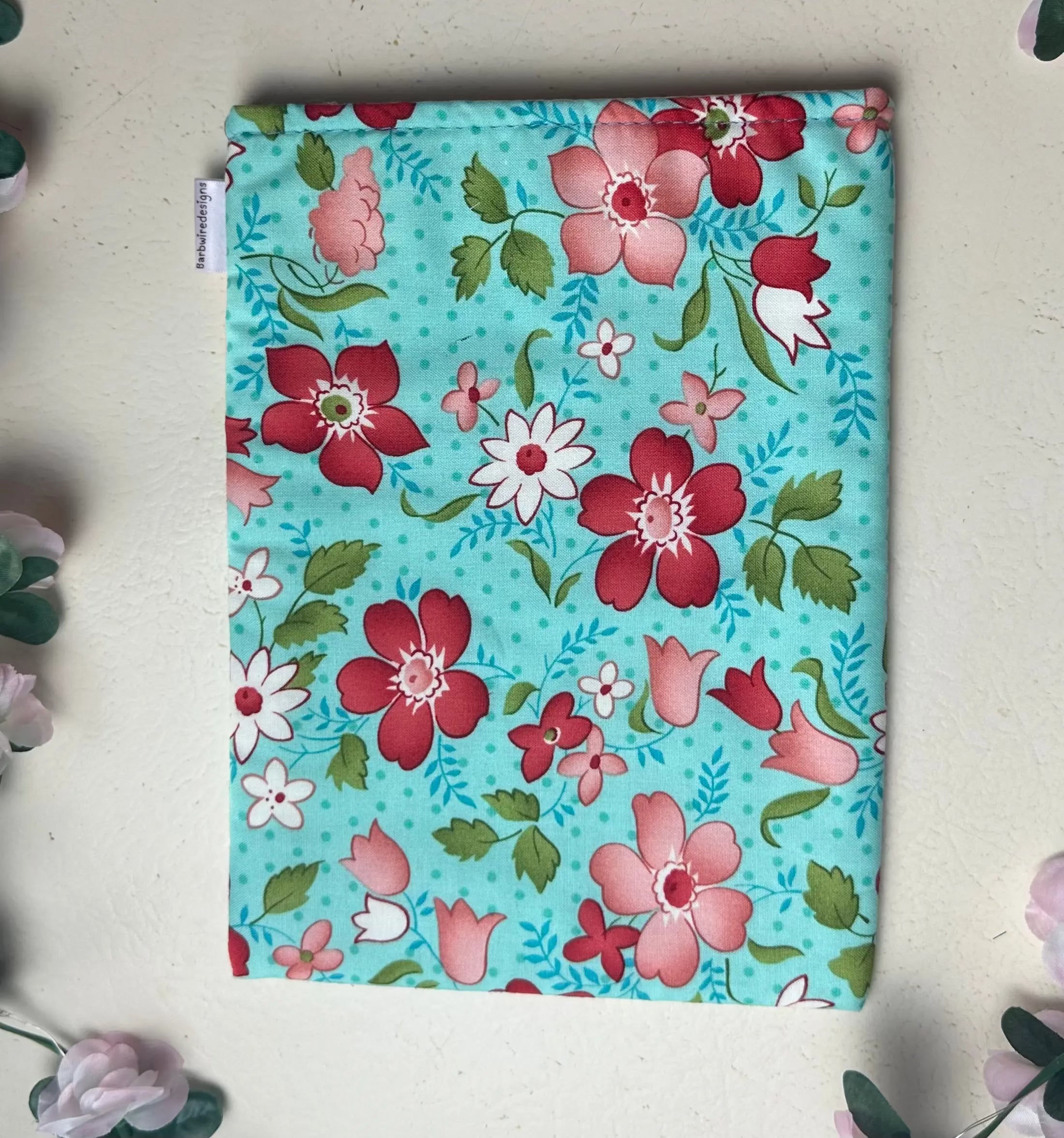 Rebecca Handmade Colourful Book Sleeve Slip Cover Barb Wire Designs