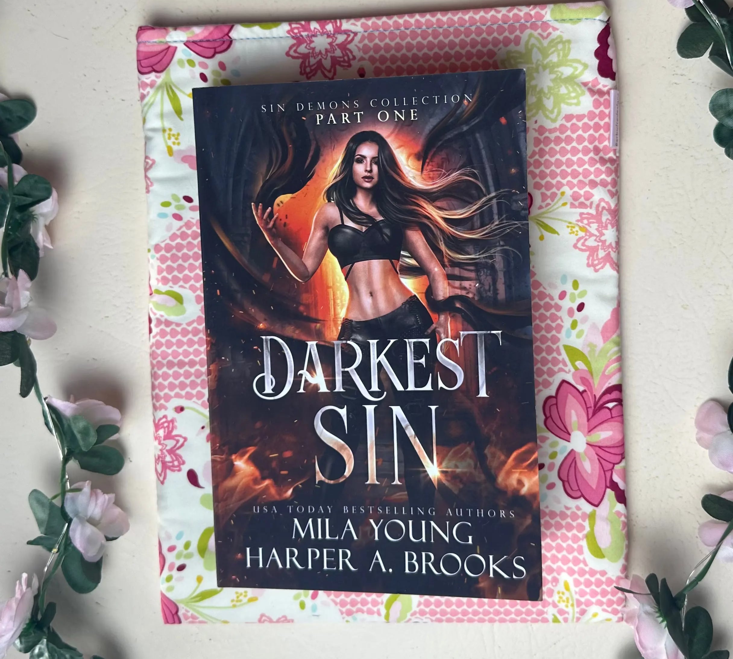 Pink Parade Handmade Colourful Book Sleeve Slip Cover Barb Wire Designs