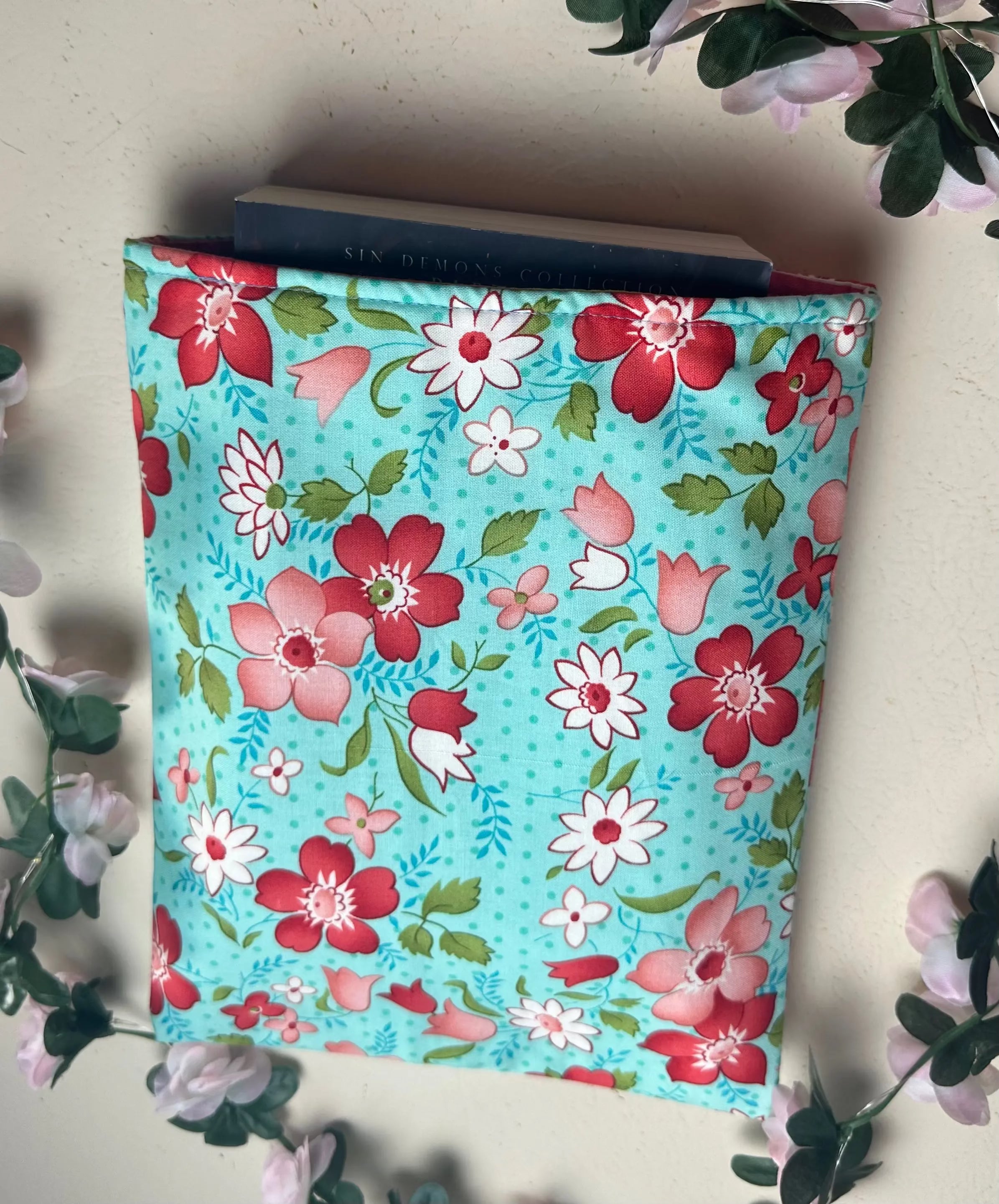 Rebecca Handmade Colourful Book Sleeve Slip Cover Barb Wire Designs