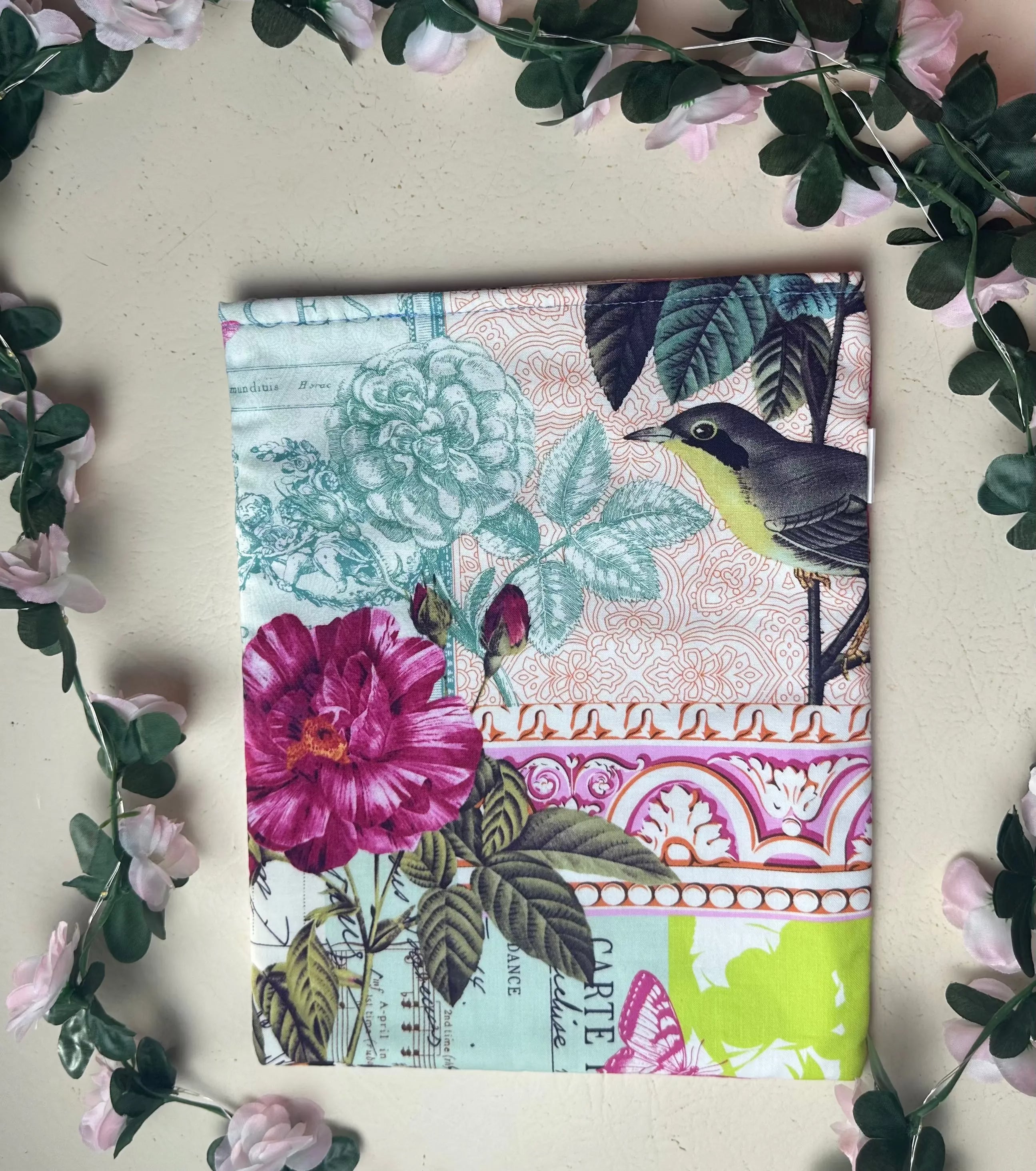 Aliza Handmade Colourful Book Sleeve Slip Cover Barb Wire Designs