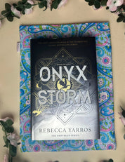 Paisley Daisy Handmade Colourful Book Sleeve Slip Cover Barb Wire Designs