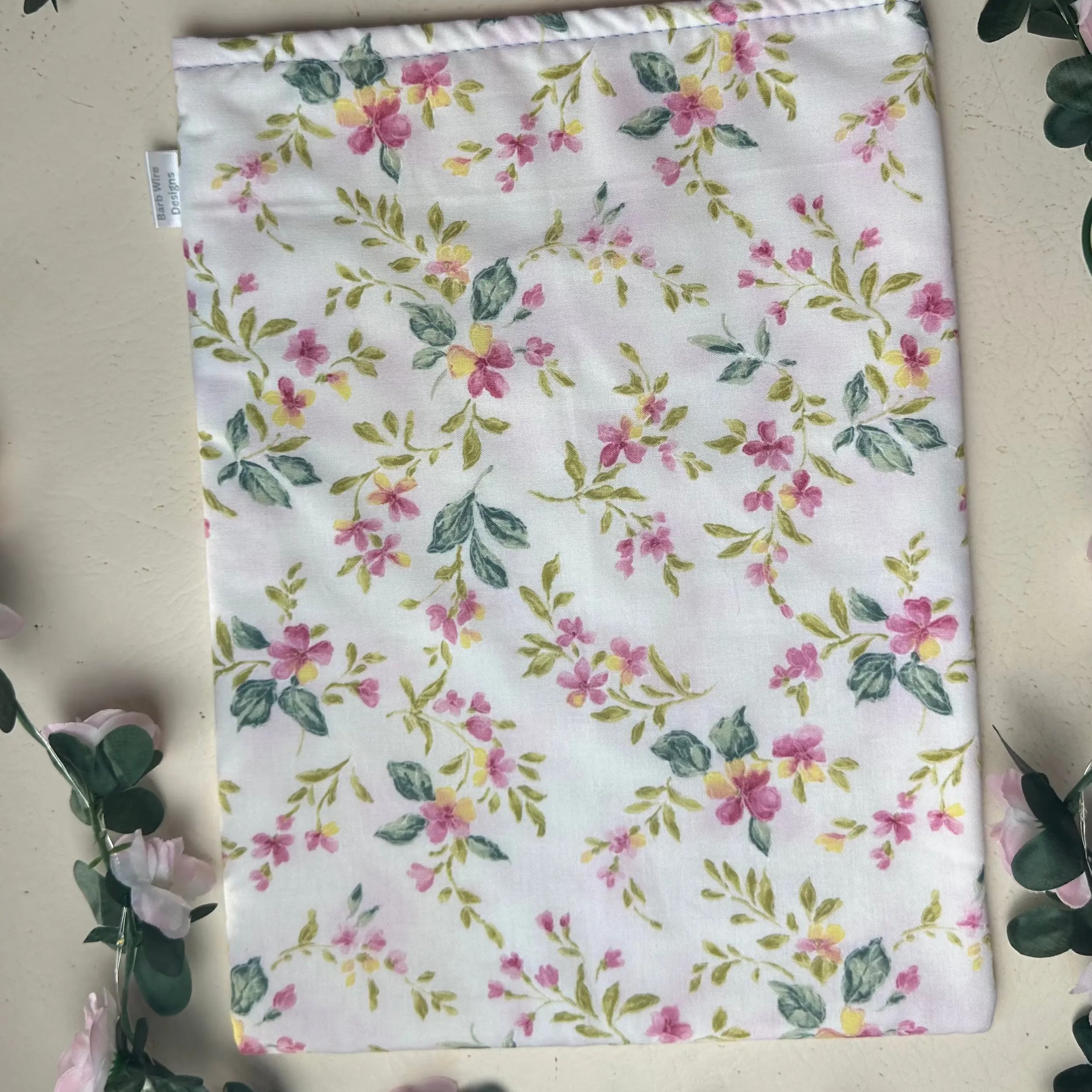 Fleur Handmade Colourful Book Sleeve Slip Cover Barb Wire Designs