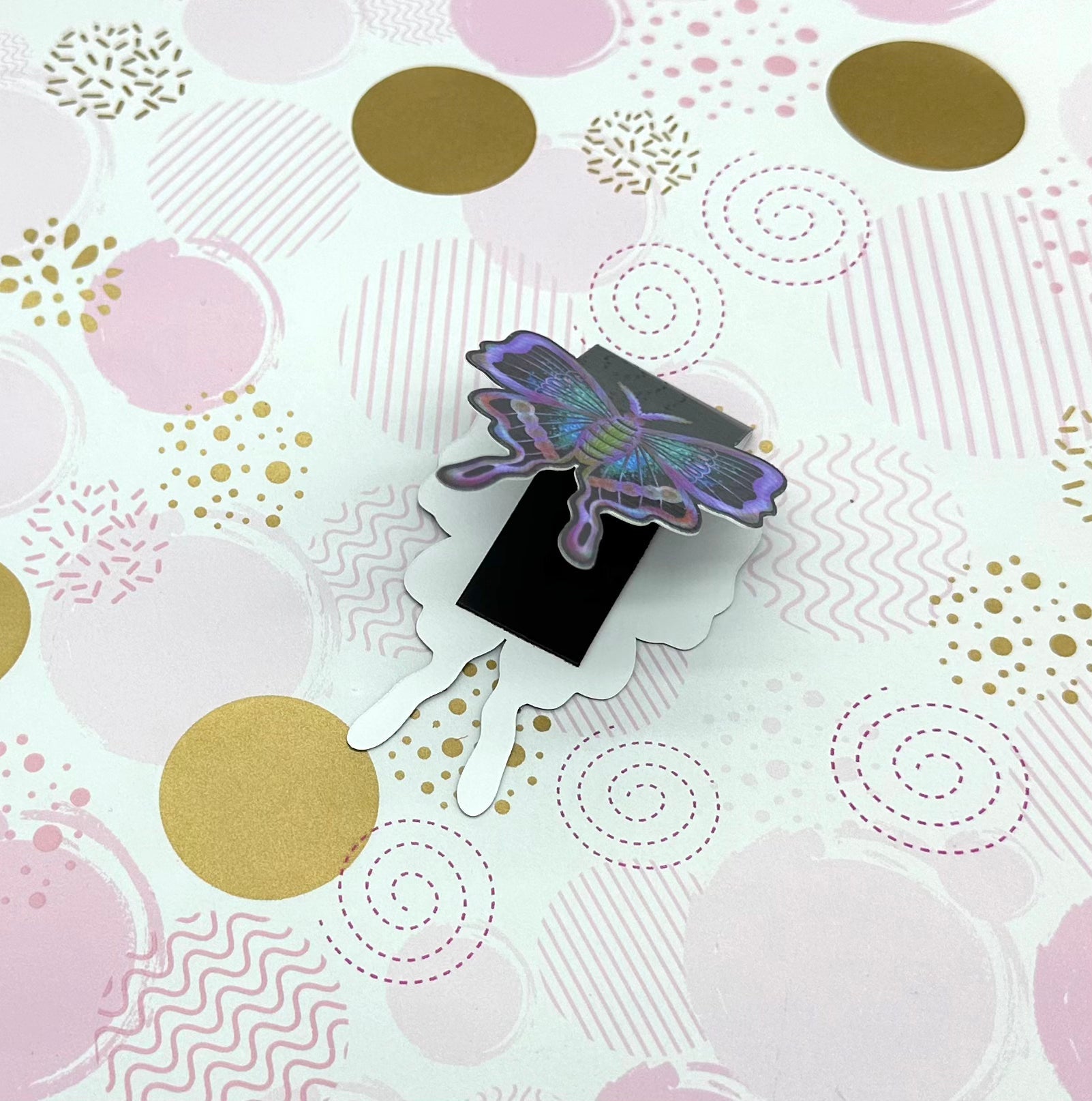 Luna Moth Magnetic Bookmark