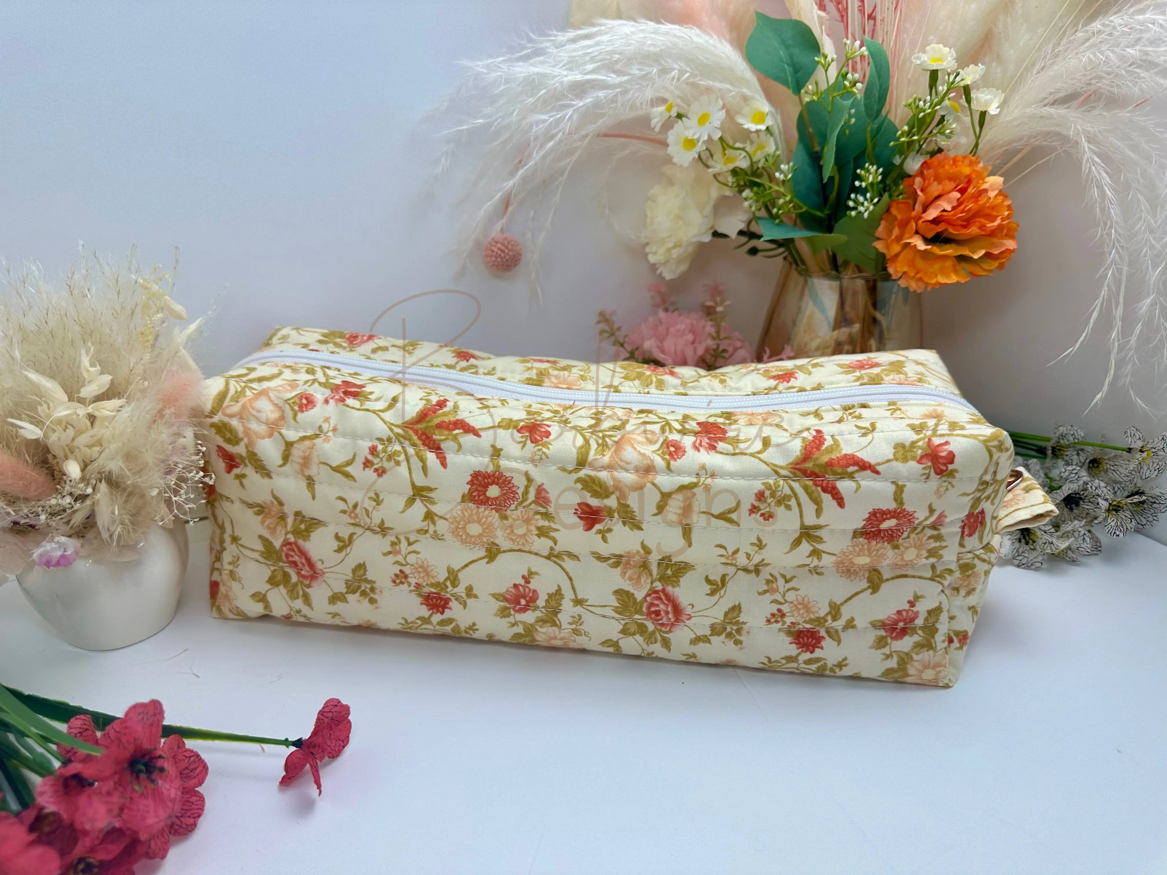 Gypsy Quilted Hair Tools Pouch Barb Wire Designs