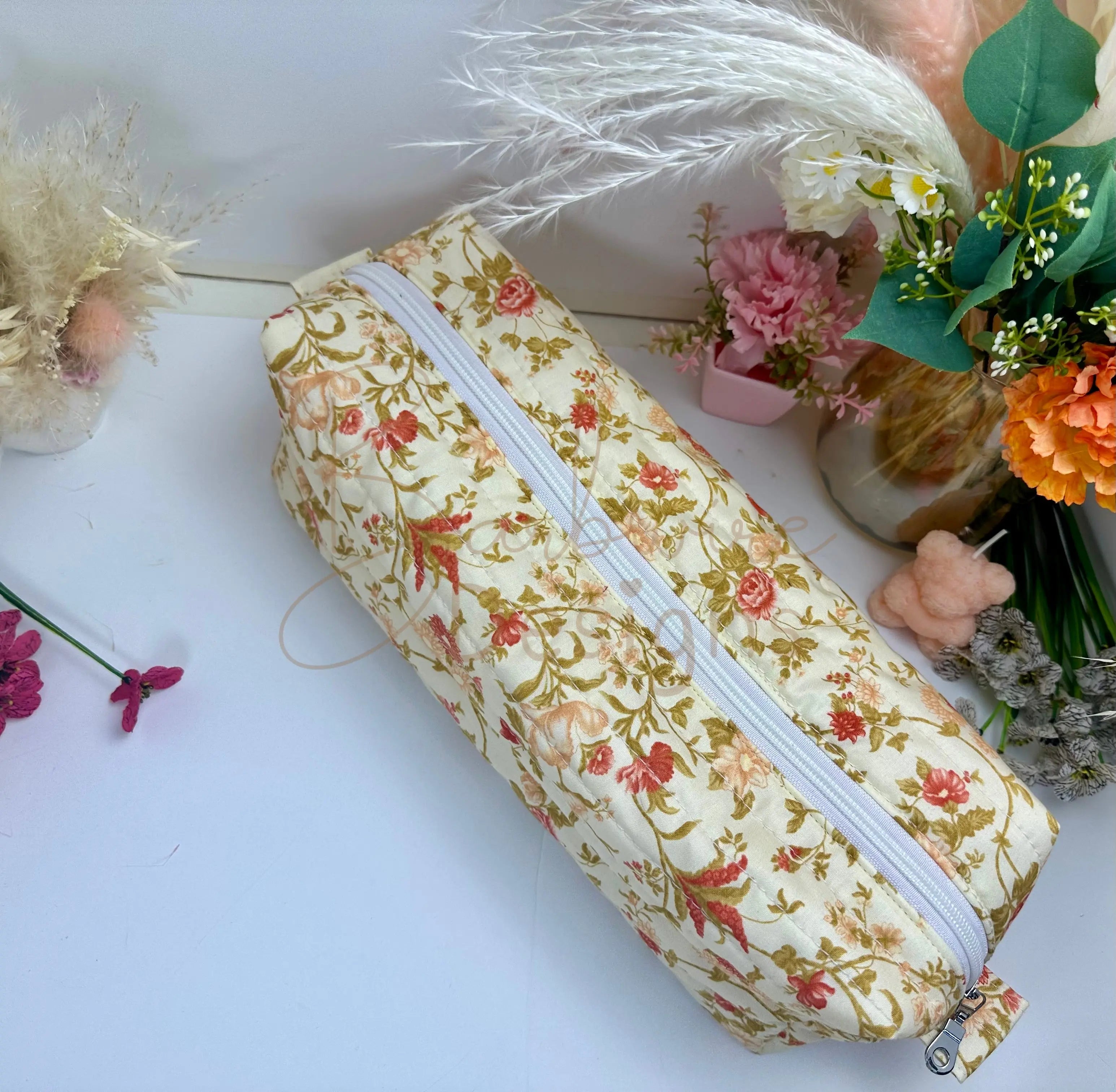 Gypsy Quilted Hair Tools Pouch Barb Wire Designs