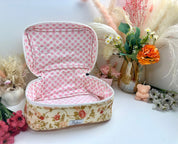 Gypsy Quilted Train Case Barb Wire Designs