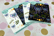 Luna Moth Planner Sticker Sheet