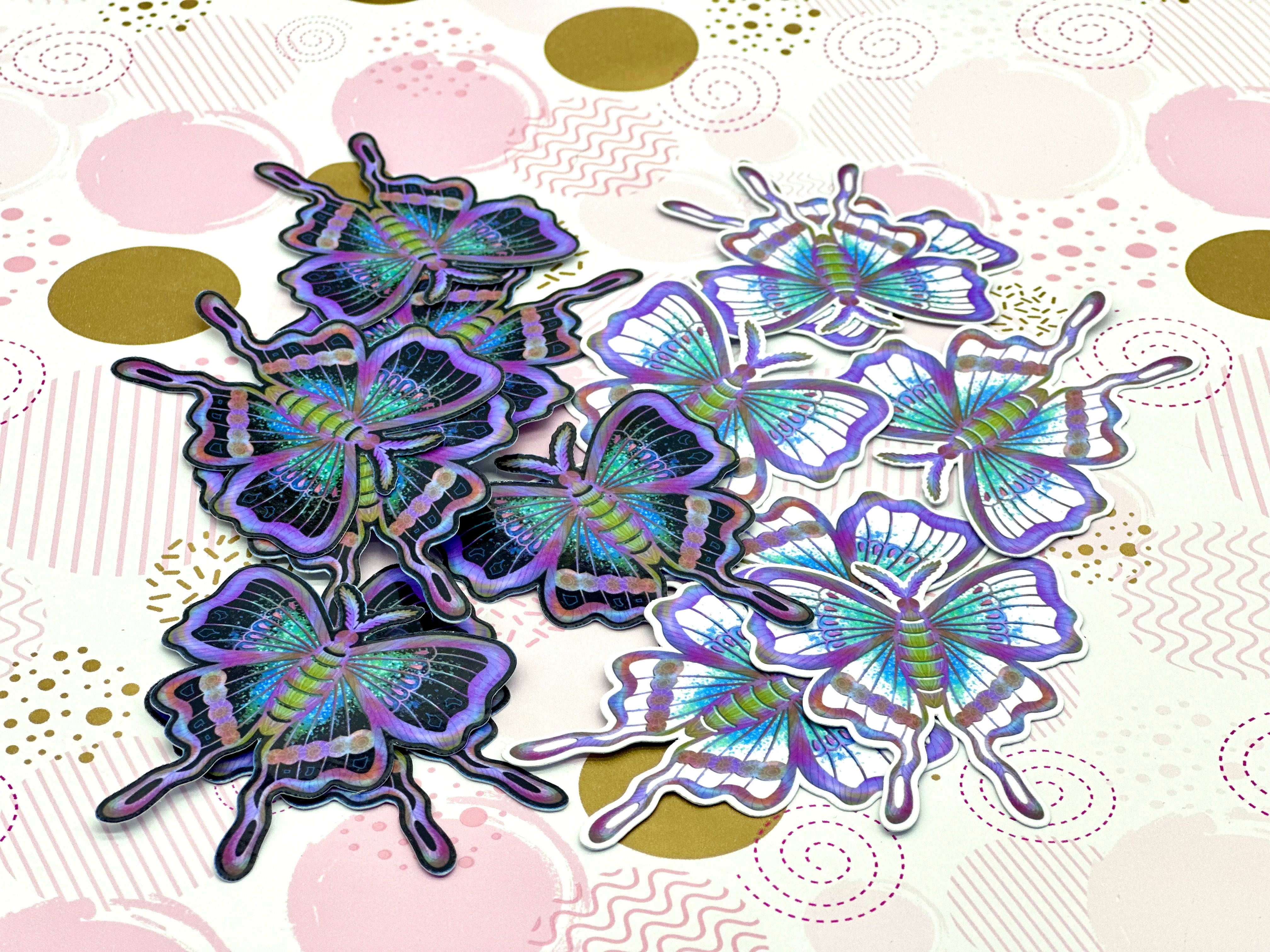 Luna Moth Vinyl Sticker