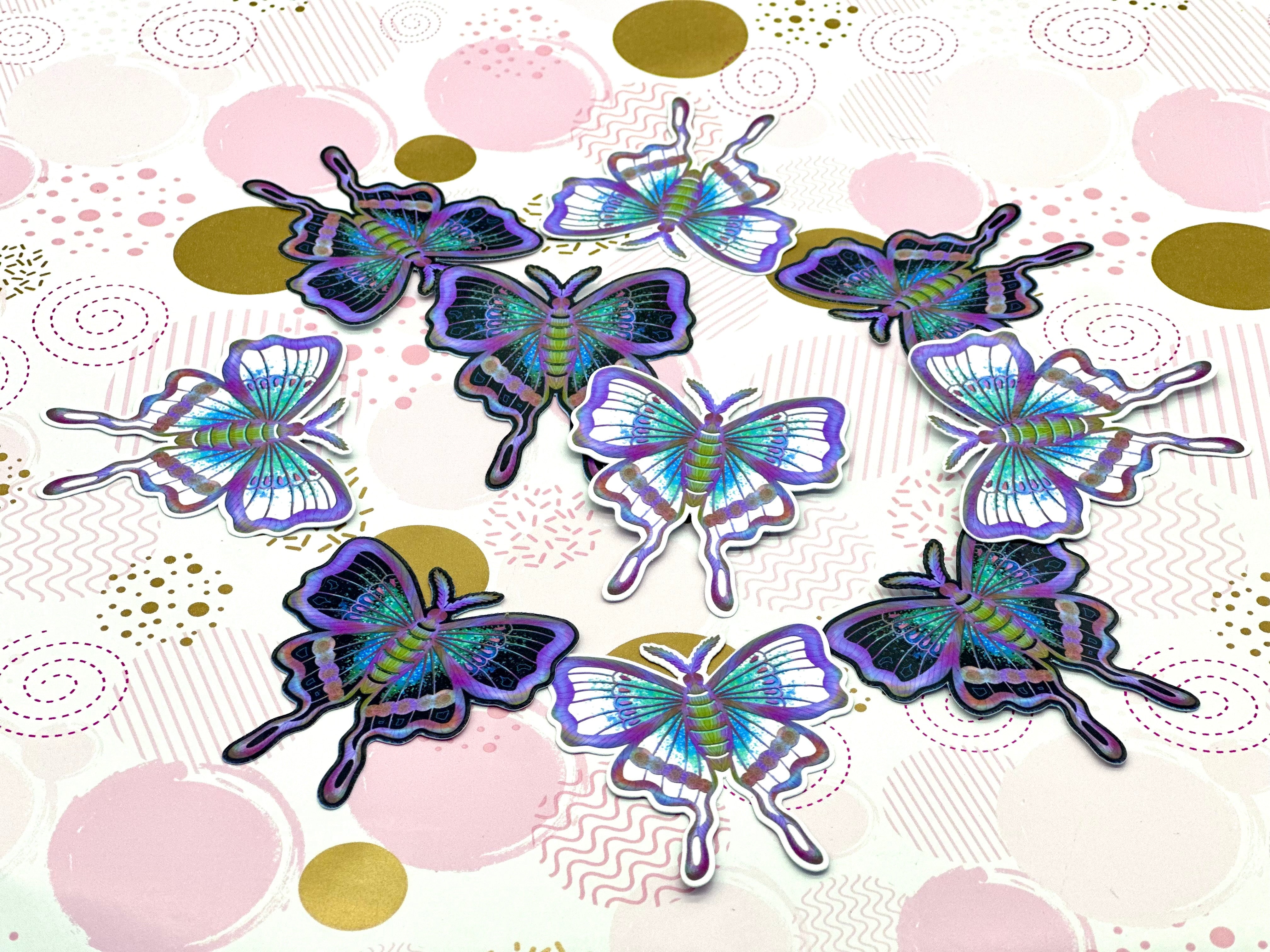 Luna Moth Vinyl Sticker