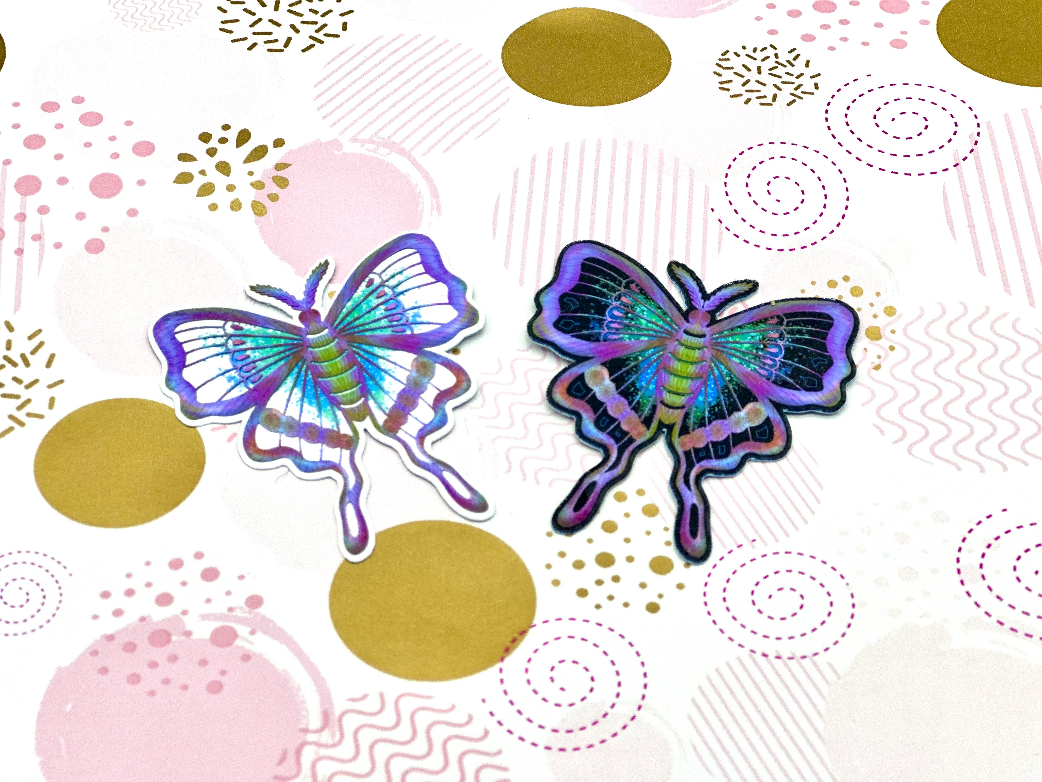 Luna Moth Vinyl Sticker