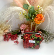 Waratah Mini Toiletry/makeup pouch Barb Wire Designs