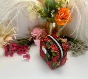 Waratah Mini Toiletry/makeup pouch Barb Wire Designs