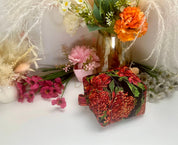 Waratah Mini Toiletry/makeup pouch Barb Wire Designs