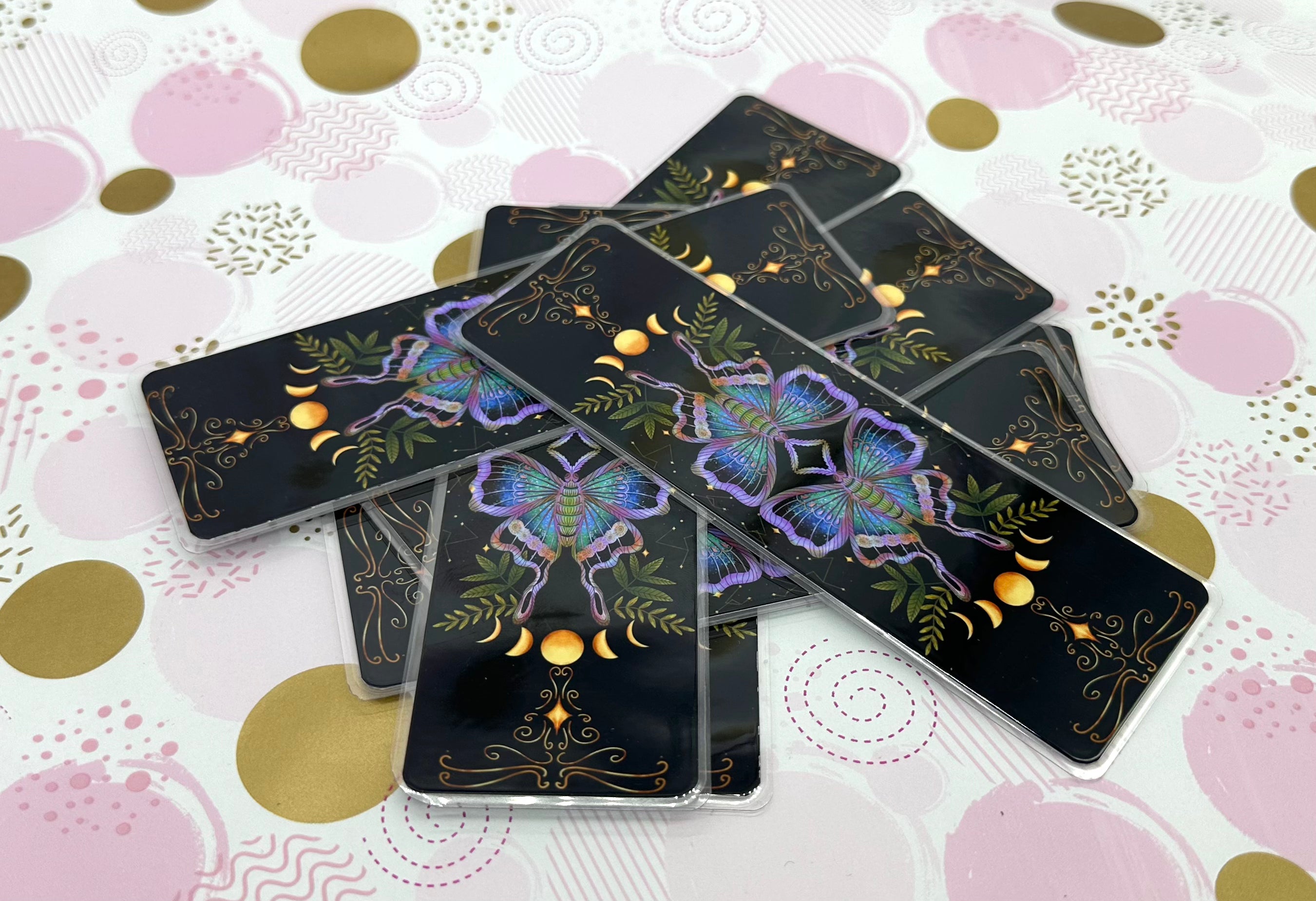 Luna Moth Traditional Bookmark