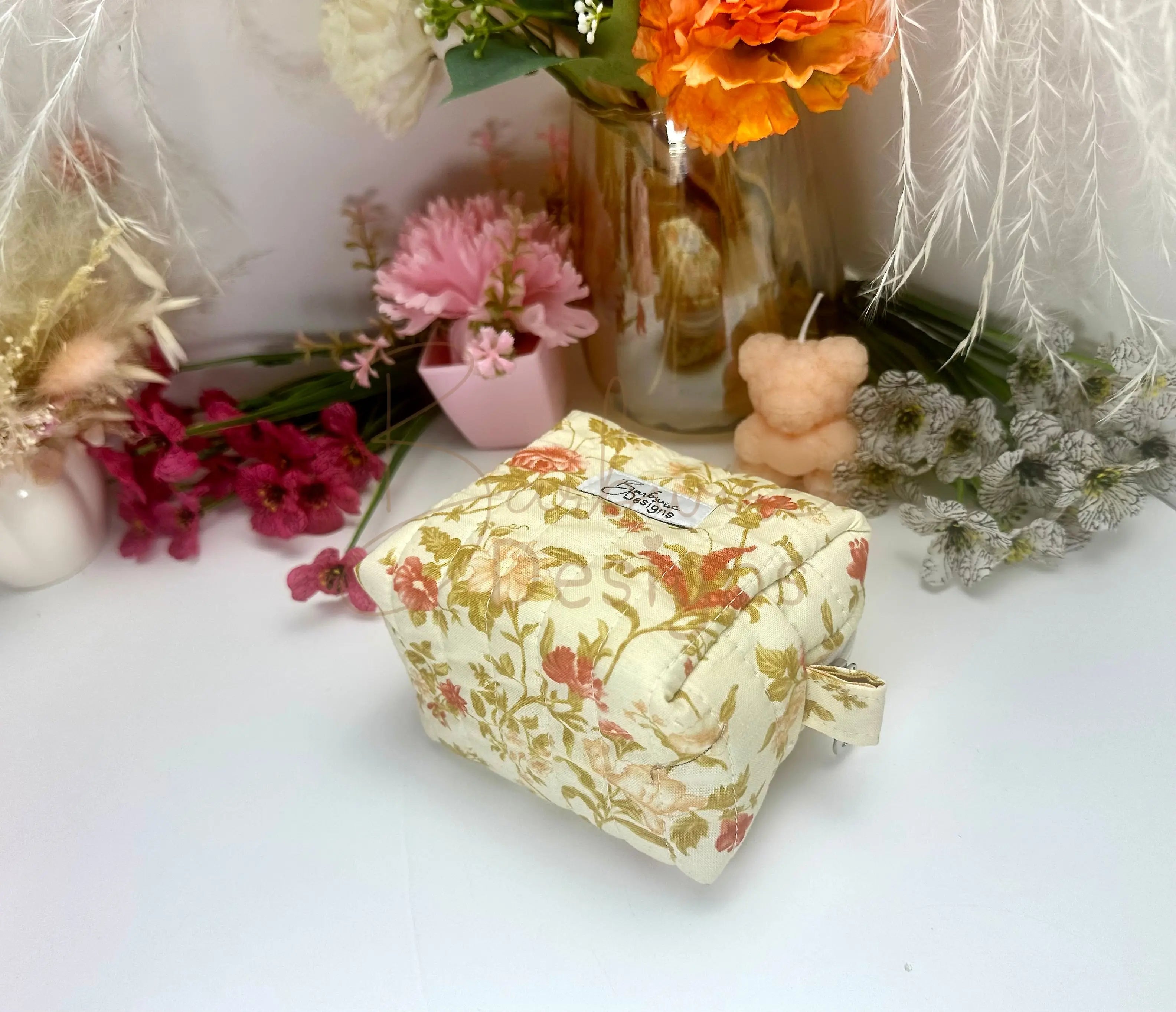 Gypsy Mini Toiletry/makeup pouch Barb Wire Designs