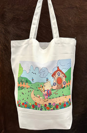 Adventure Bear Tote Bag