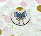 Luna Moth Coaster Set