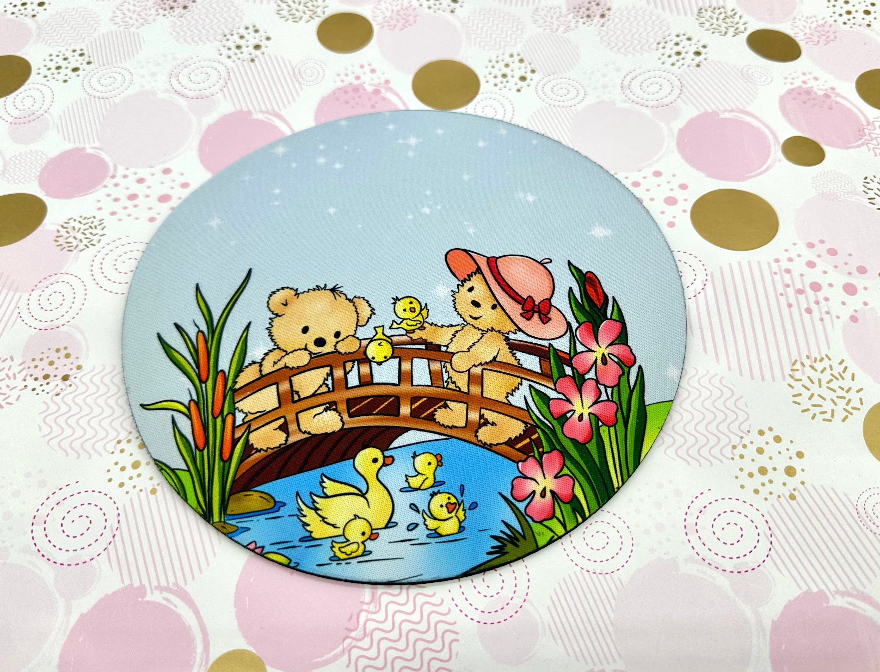 Teddy Bear Mouse Mat/pad
