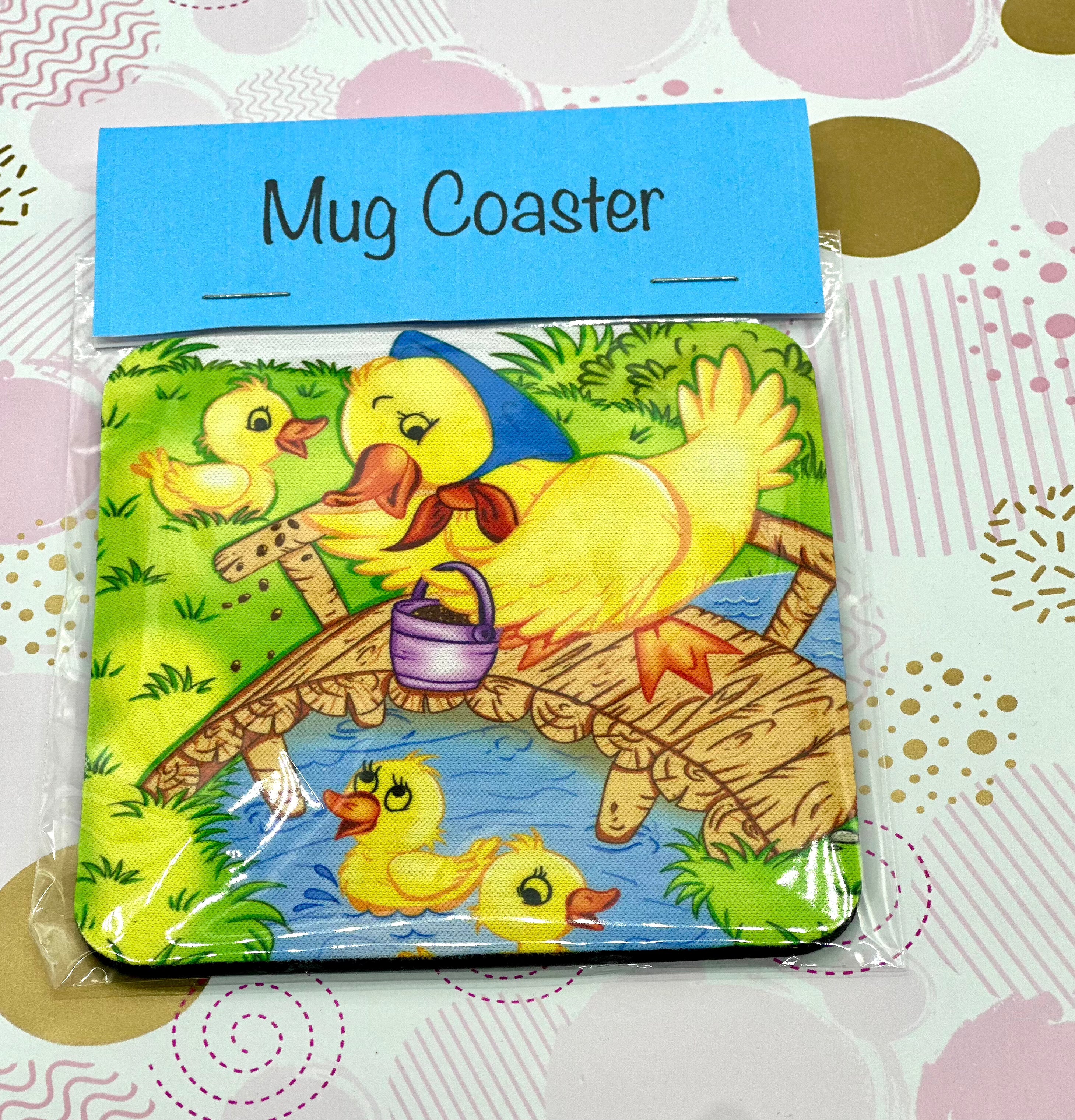 Duckie Adventure Neoprene Coaster