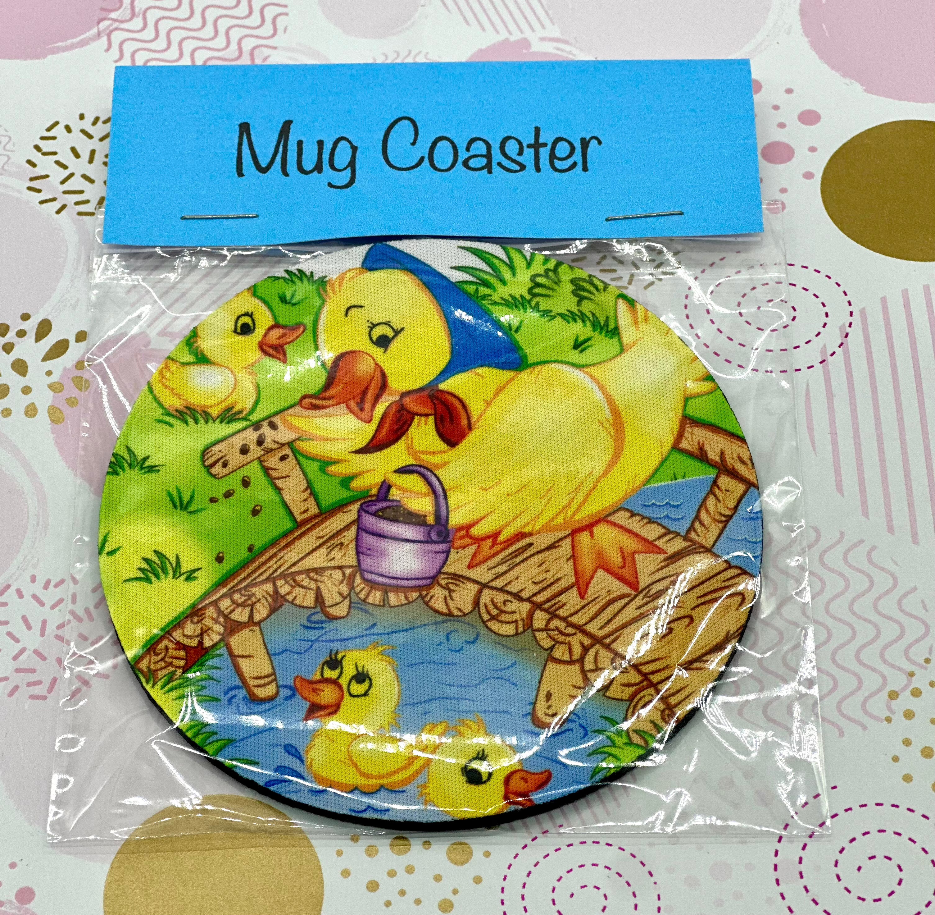 Duckie Adventure Neoprene Coaster
