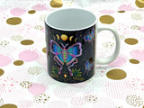 Luna Moth Mug Ceramic Mug-Cup