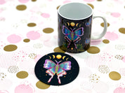 Luna Moth Mug Coaster