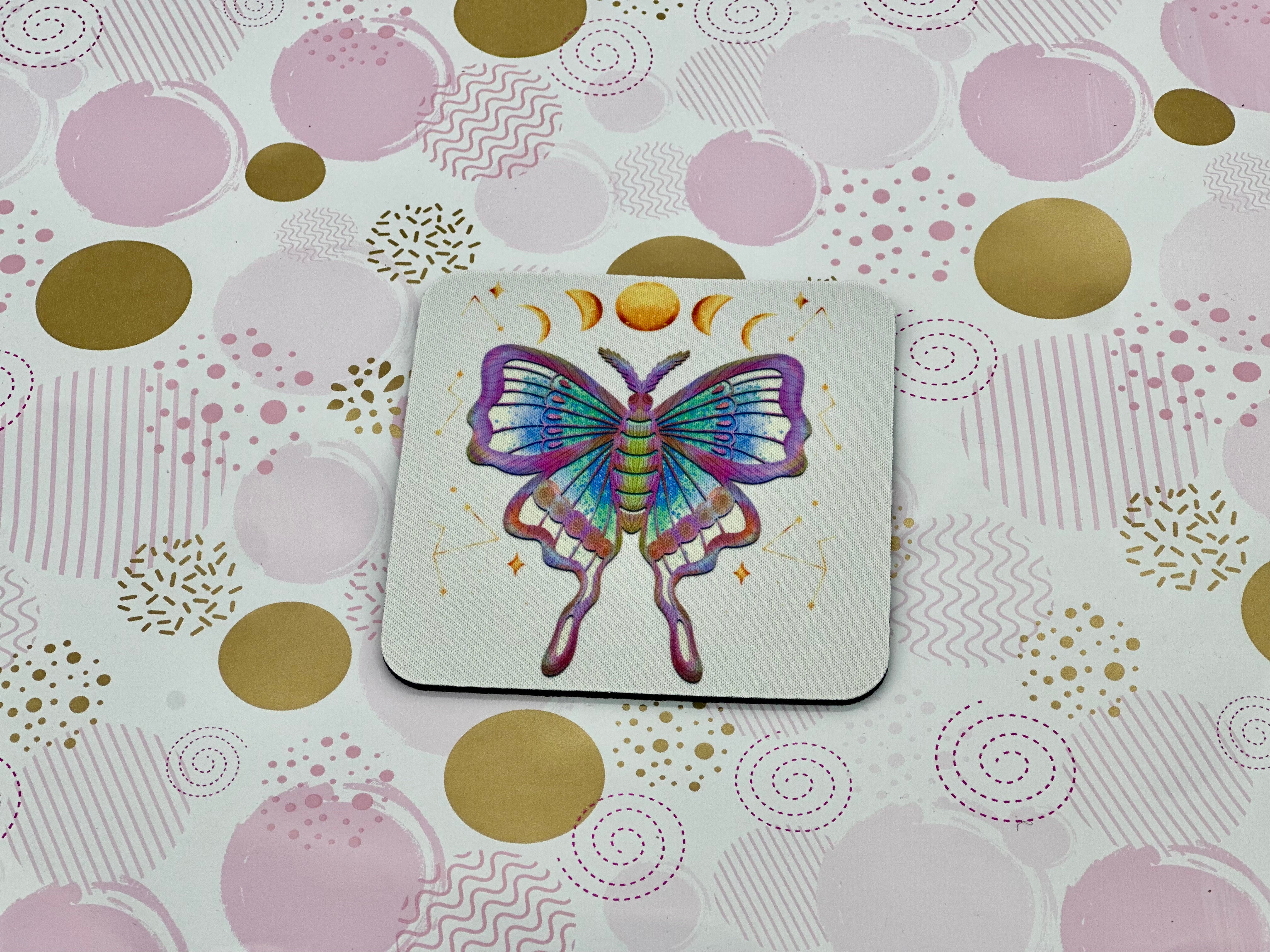 Luna Moth Mug Coaster