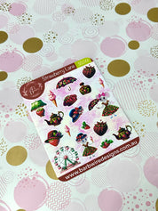 Strawberry Lane Matte Sticker Sheet