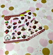 Strawberry Lane Vinyl Sticker Sheet