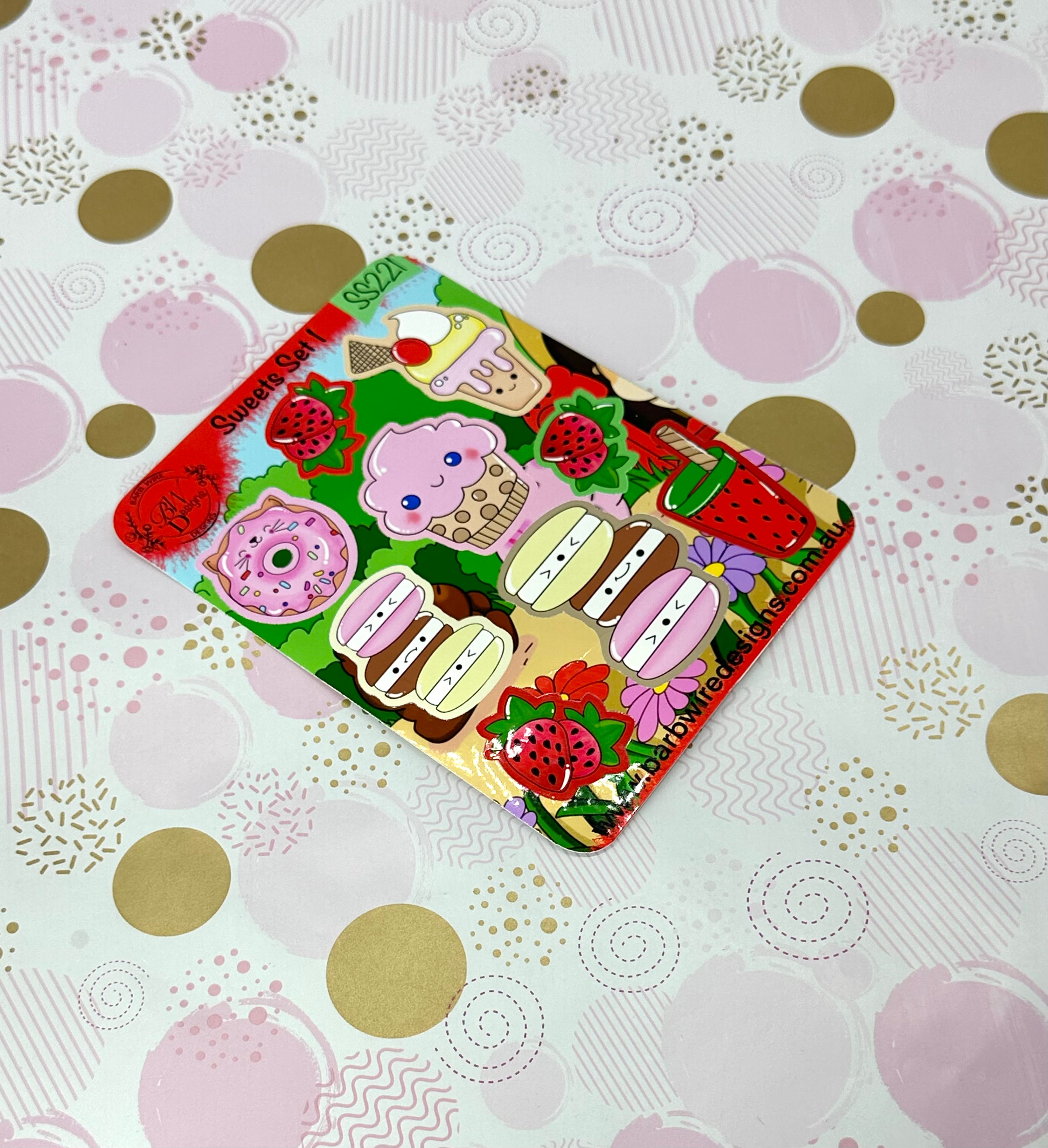 Sweets Planner Sticker Sheet