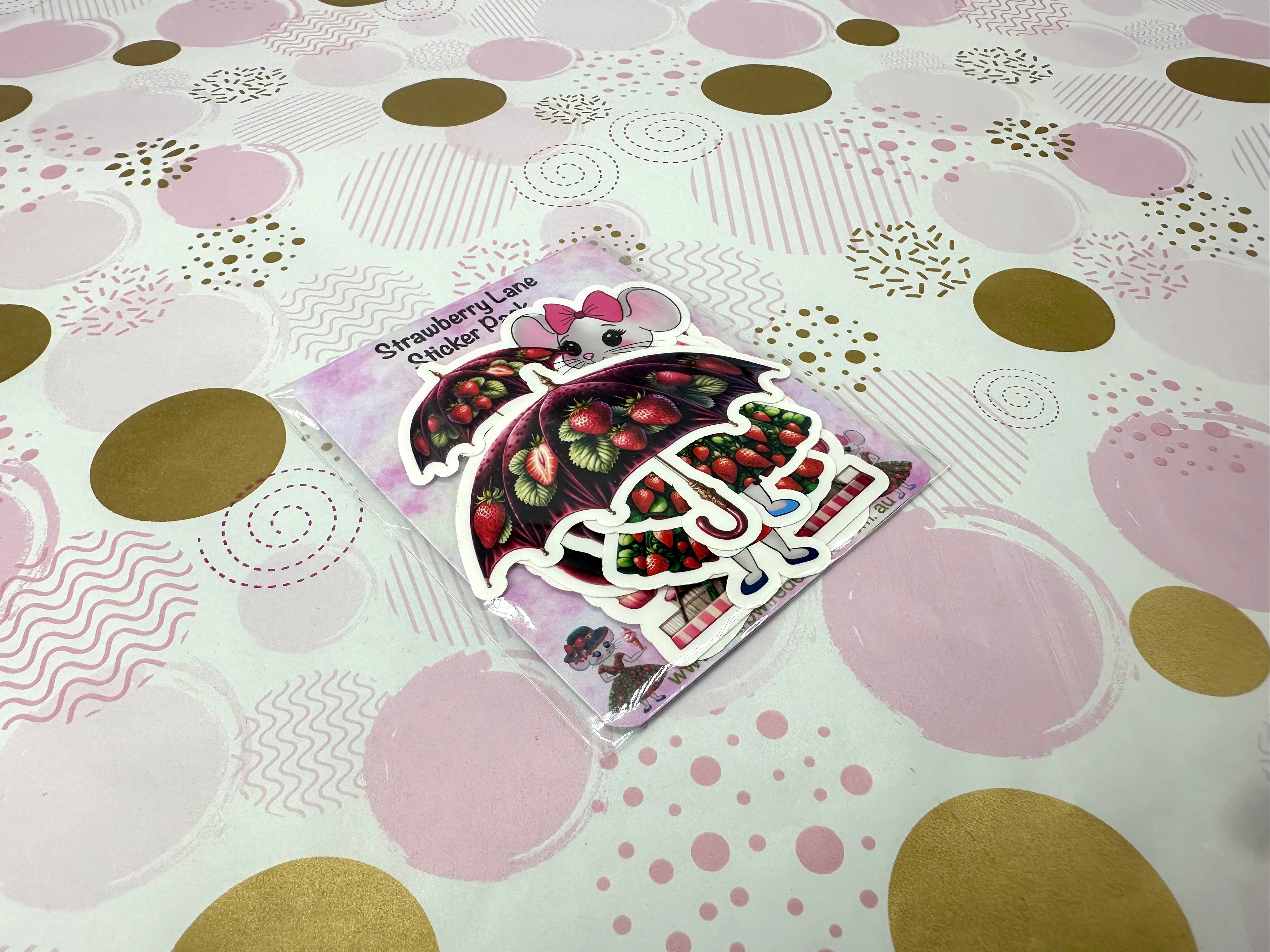 Strawberry Lane Sticker Pack