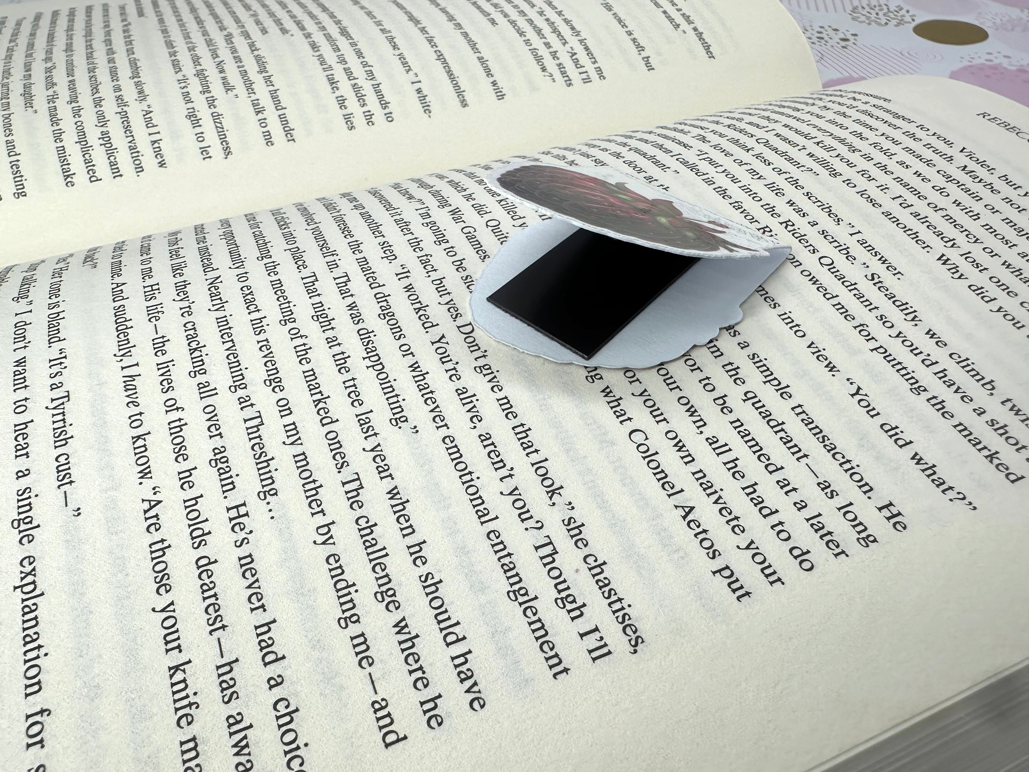 Strawberry Lane Magnetic Bookmark Strawberry