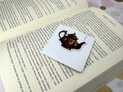 Strawberry Lane Magnetic Bookmark Teapot