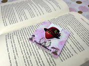 Strawberry Lane Magnetic Bookmark Strawberry Hat