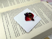 Strawberry Lane Magnetic Bookmark Strawberry Hat