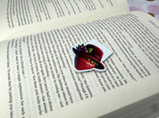 Strawberry Lane Magnetic Bookmark Strawberry Hat