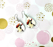 Cockatoo Cowboy Hat Ear Rings