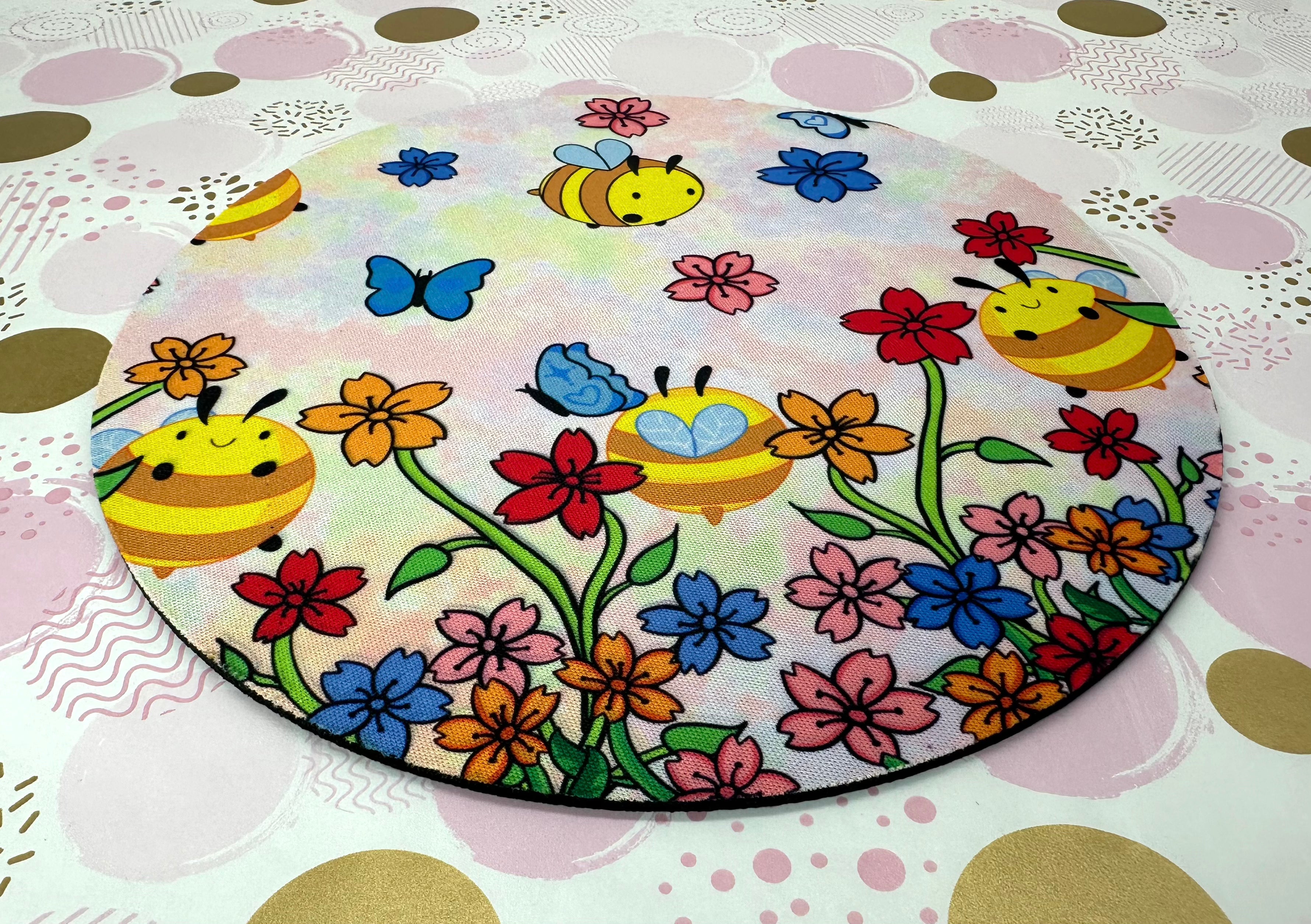 Sunshine Bee Mouse Mat/pad