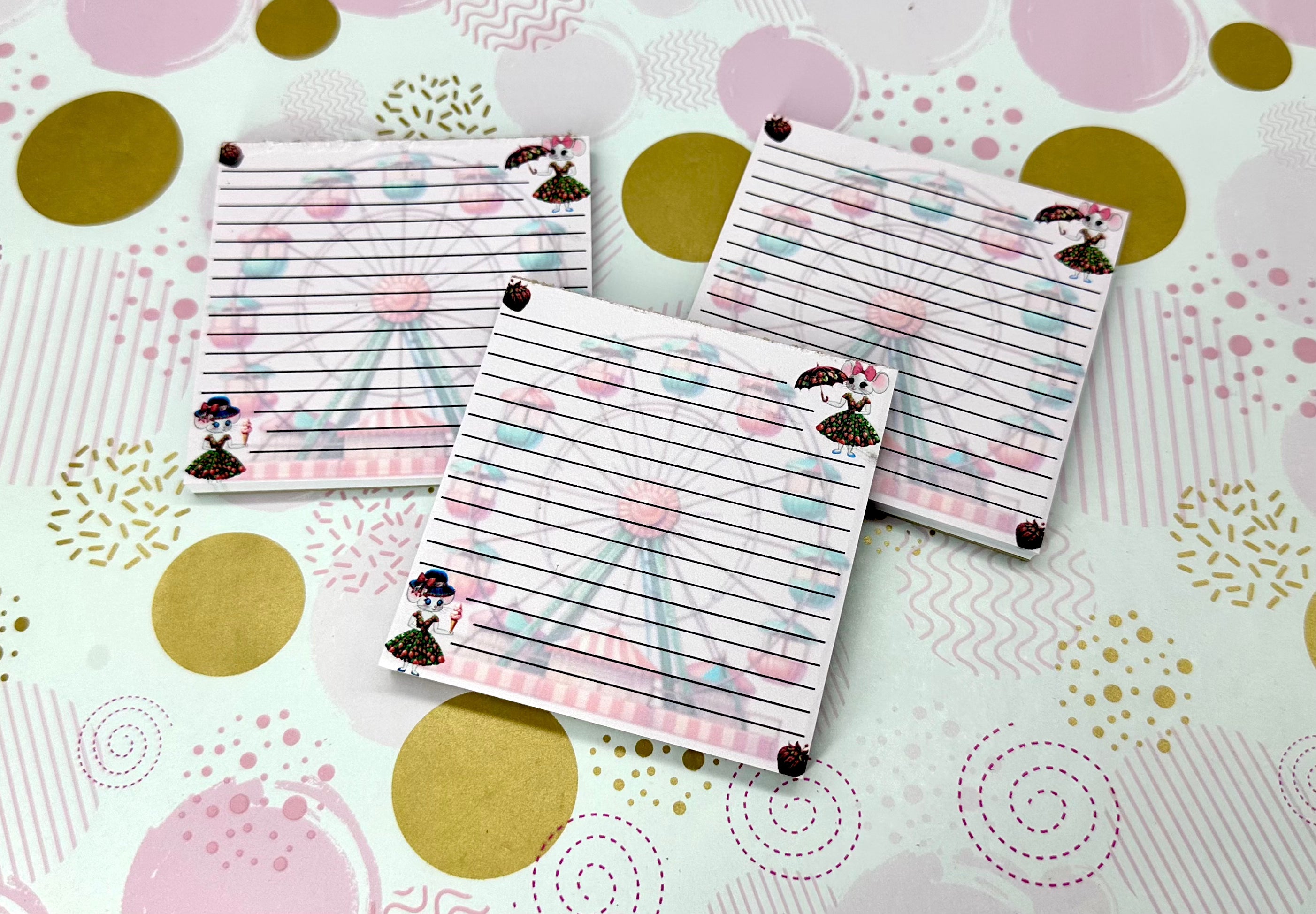 Strawberry Lane Memo Pad