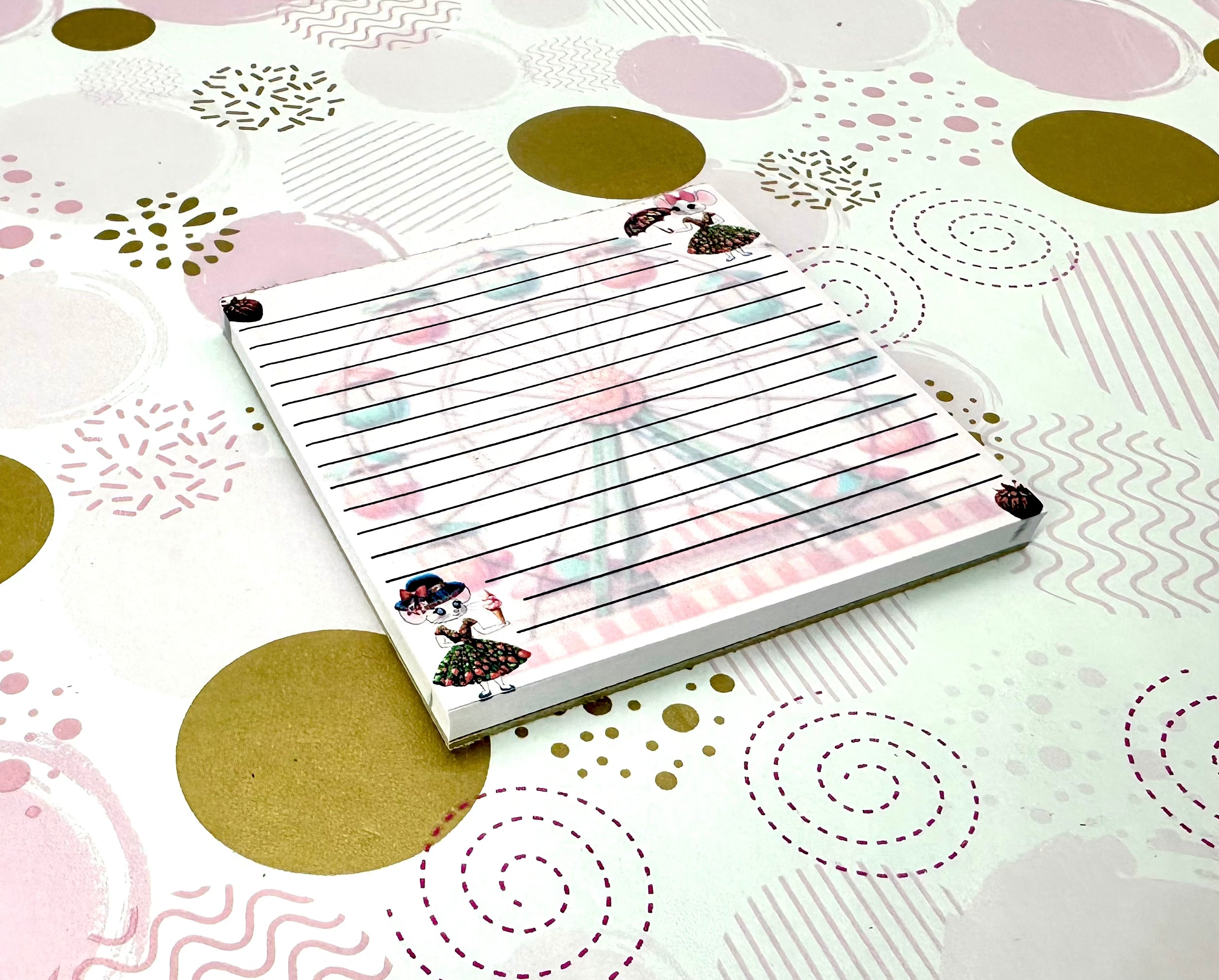 Strawberry Lane Memo Pad