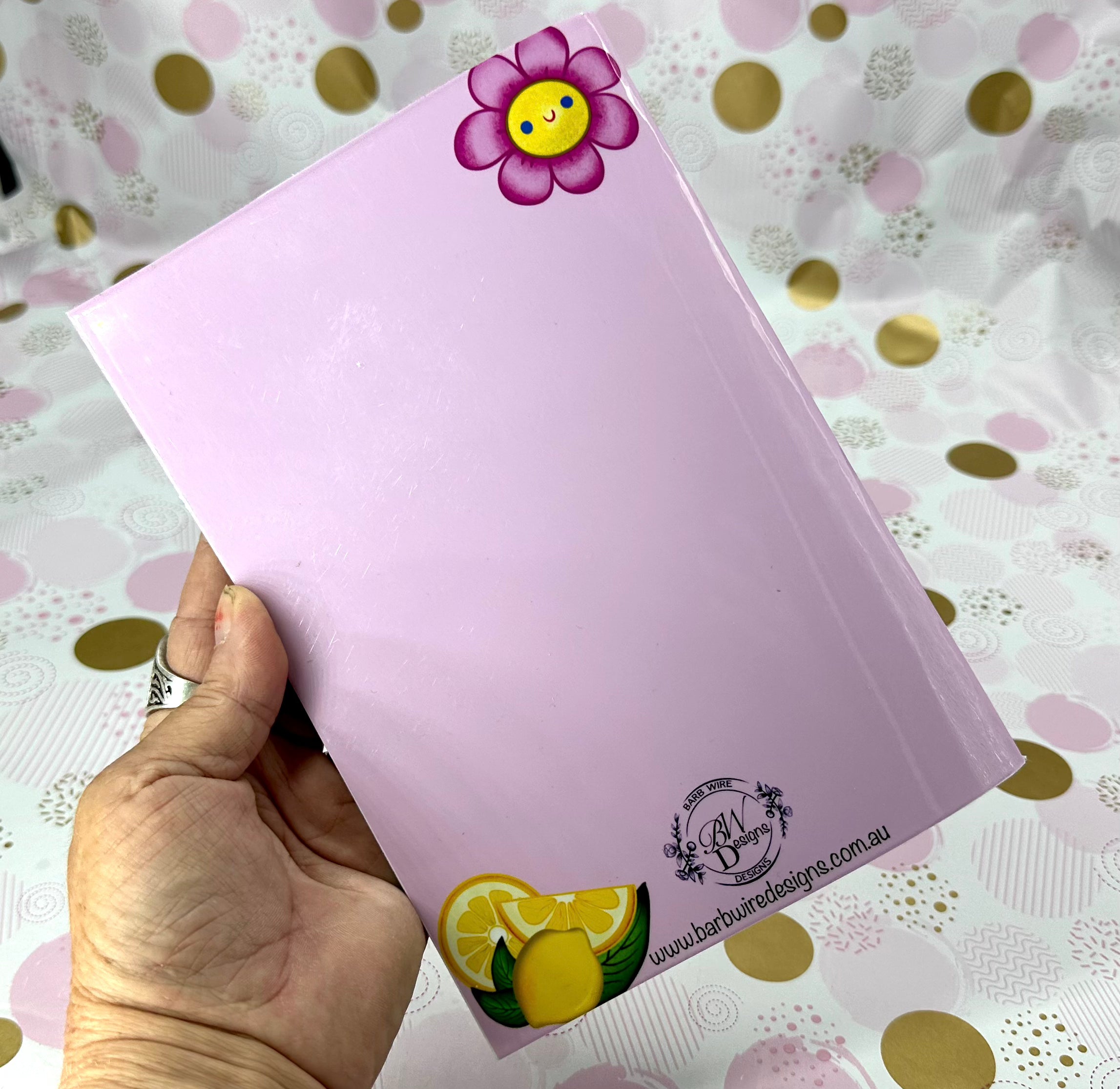 Pink Lemonade Notebook/Journal