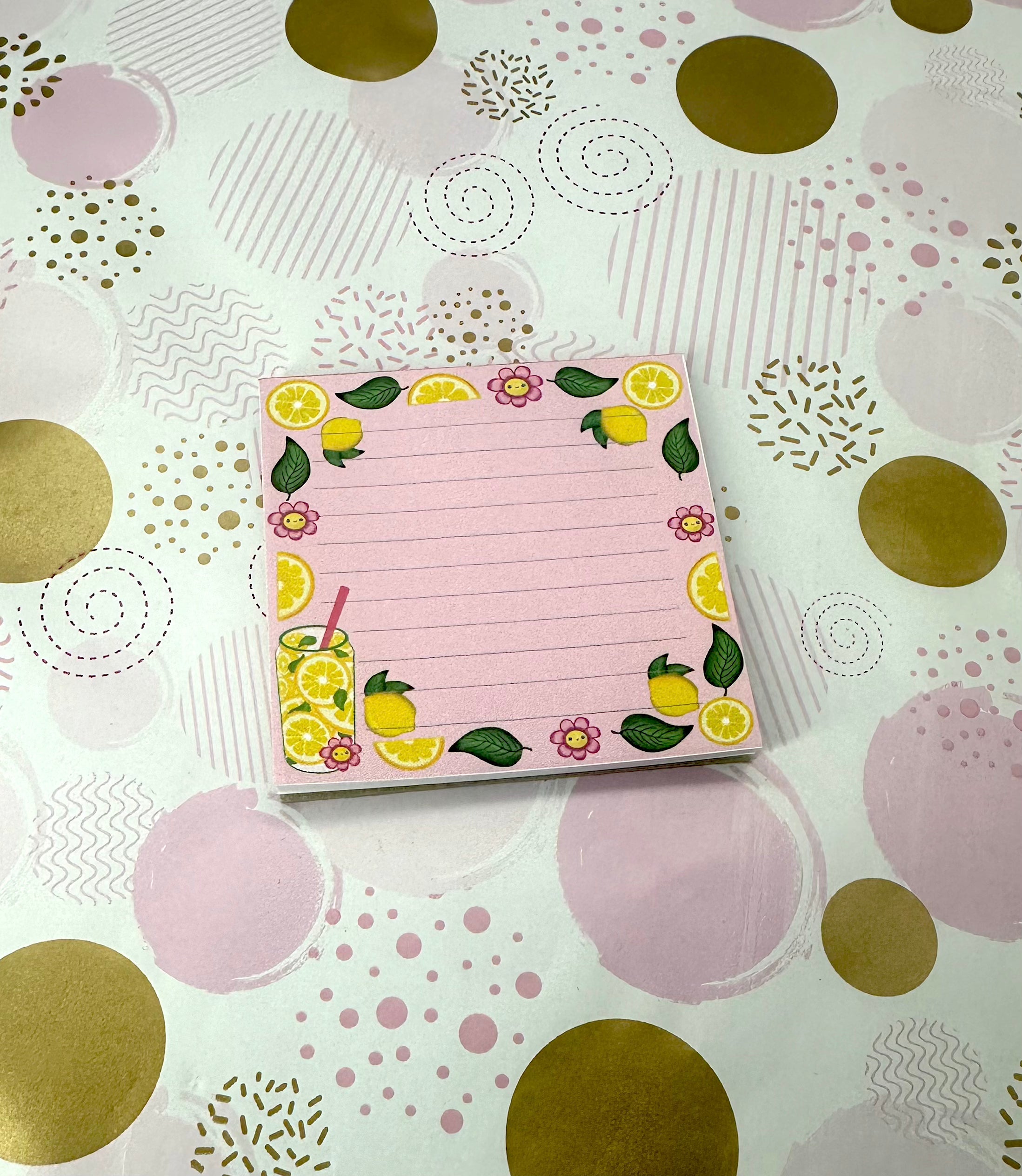 Pink Lemonade Memo Pad