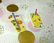 Pink Lemonade Drink Vinyl Sticker