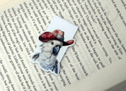 Cockatoo Wearing Cowboy Hat western hat Magnetic Bookmark